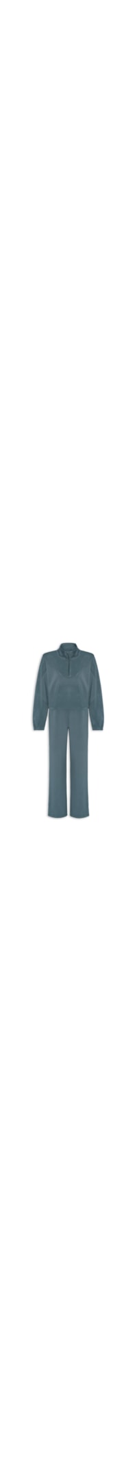 Conjunto Feminino de Moletom - Cinza