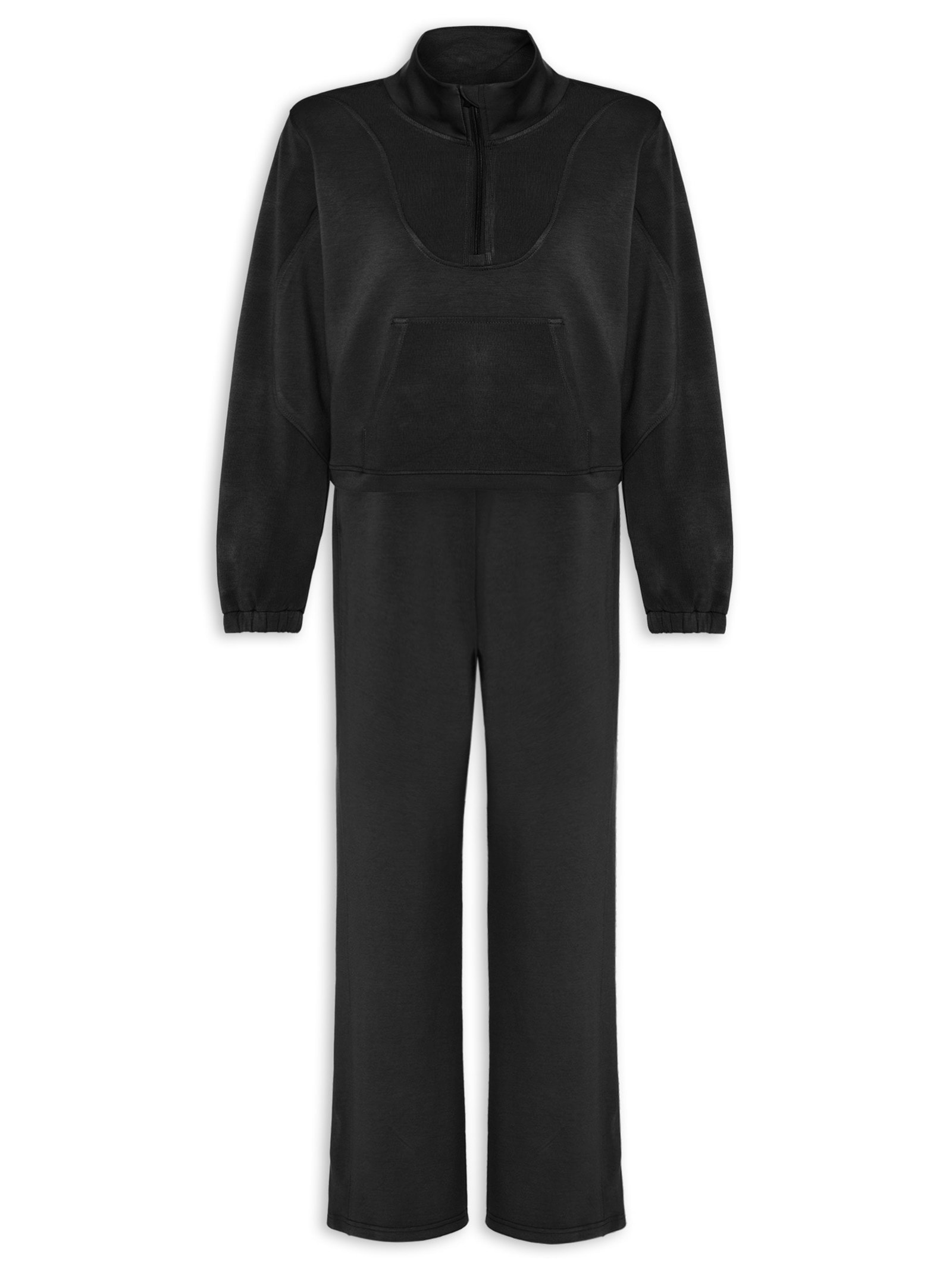 Conjunto Feminino de Moletom – Preto Market 33