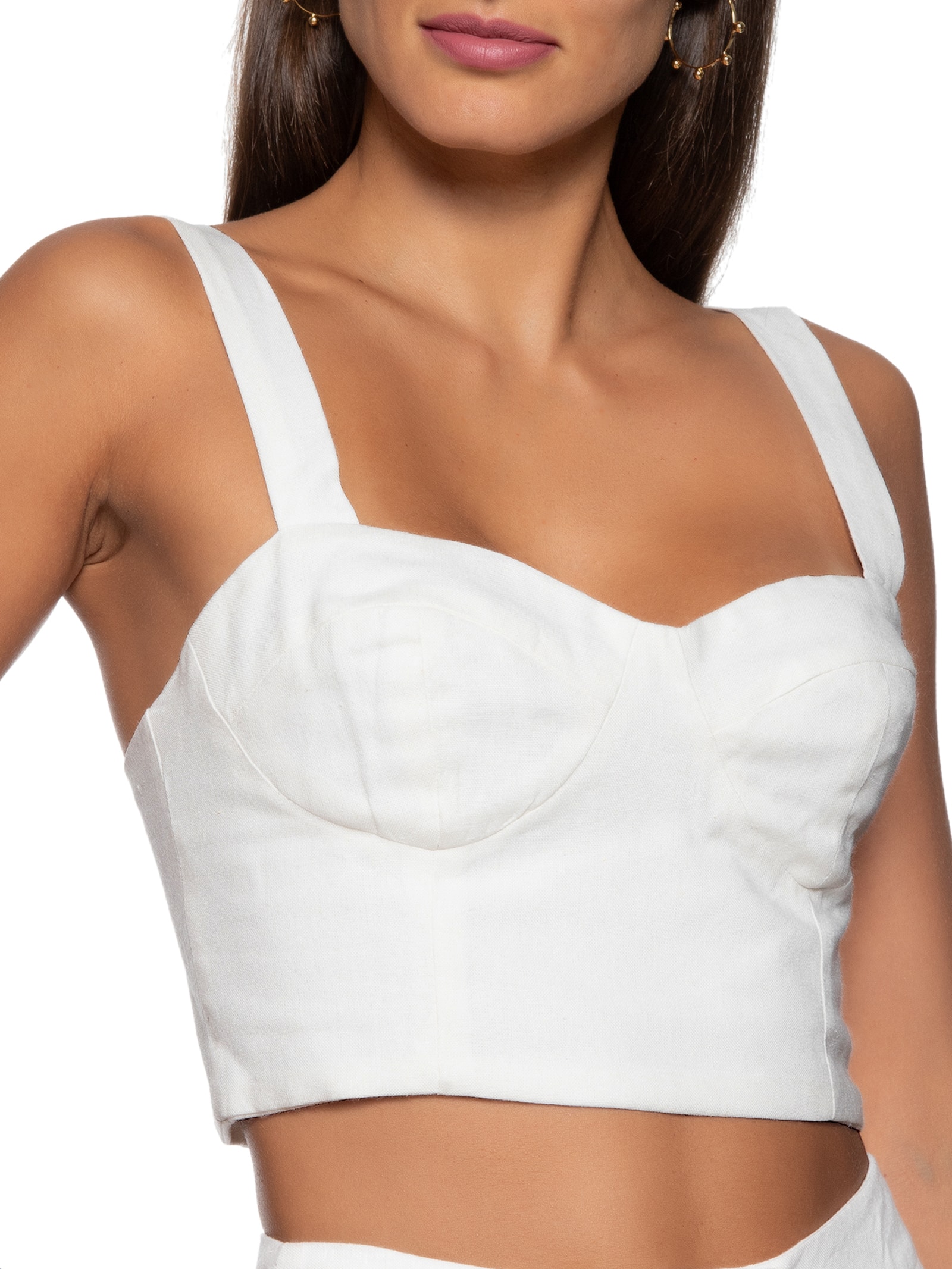 Conjunto Feminino Em Tricot Bege Dress To