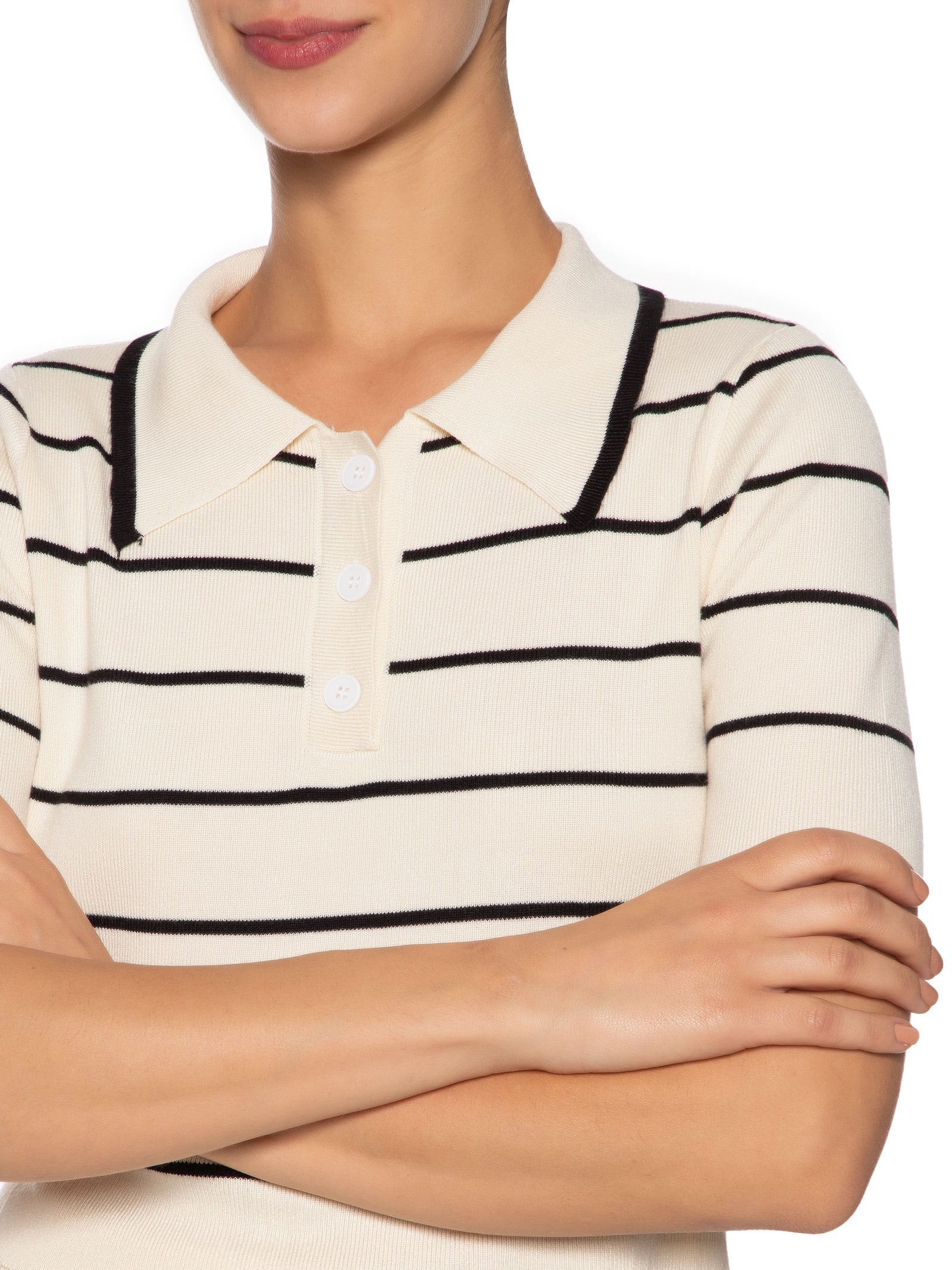 Conjunto Feminino Em Tricot Bege   Market 33