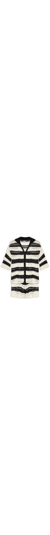 Conjunto Feminino Em Tricot - Preto