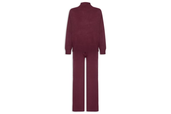 Conjunto Feminino em Tricot – Vermelho