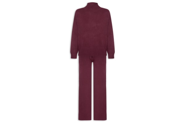 Conjunto Feminino em Tricot – Vermelho