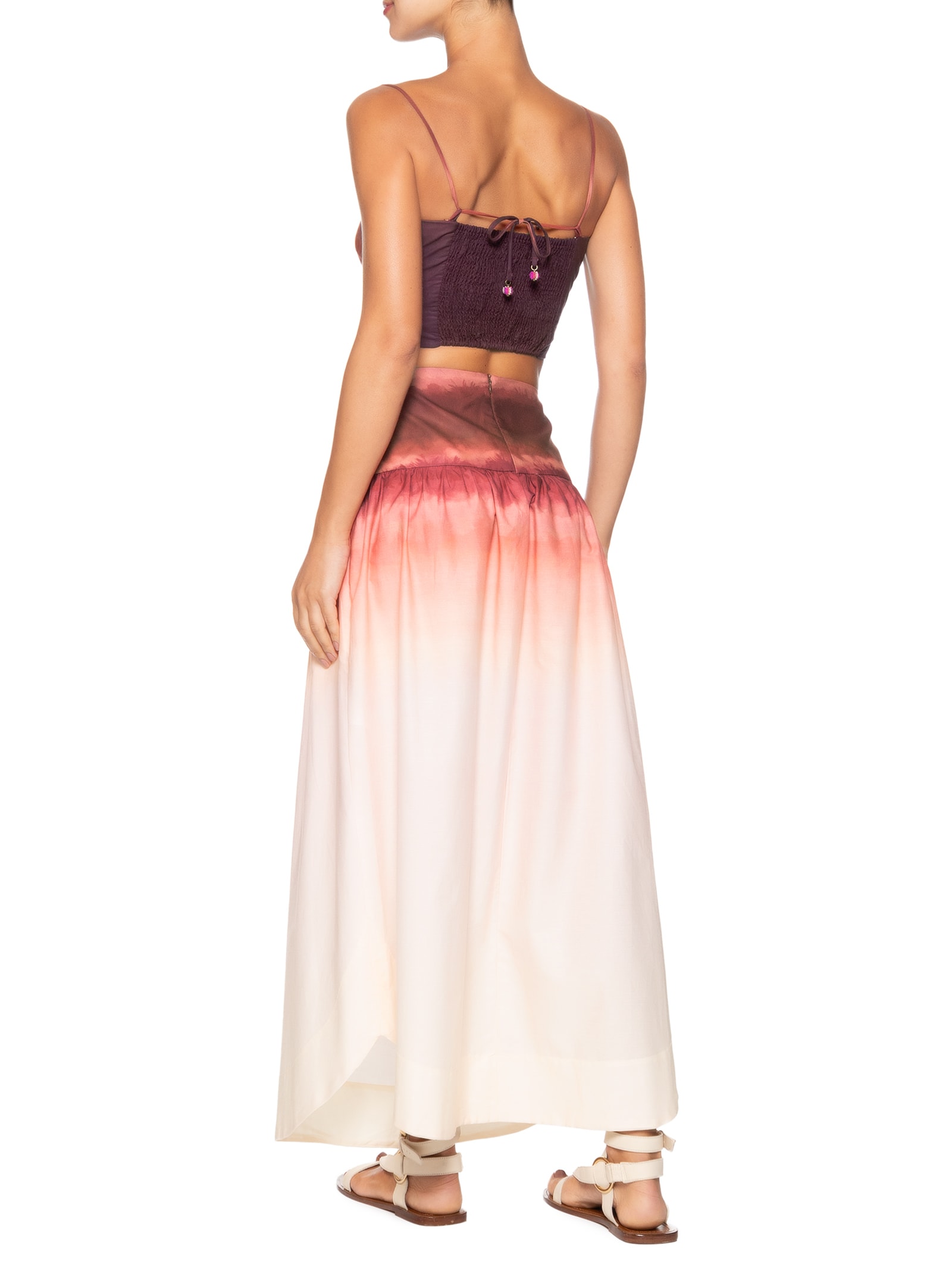 Conjunto Feminino Estampa Nascente Vermelho Dress To