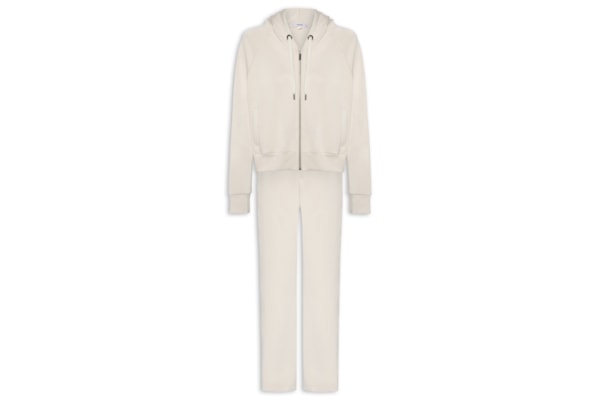 Conjunto Feminino Moletom Comfy Com Botões - Bege