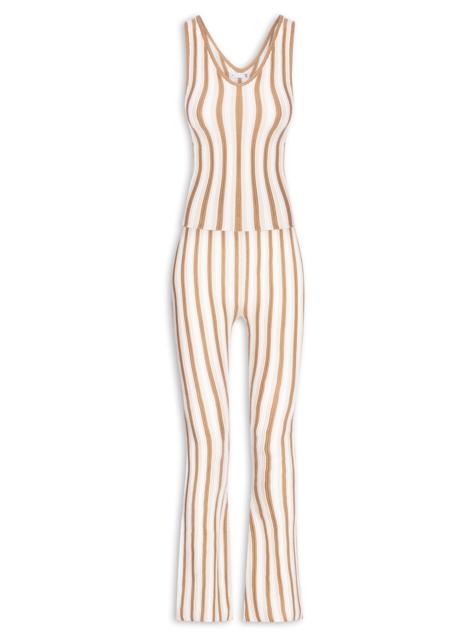 Conjunto Feminino Regata e Calça Off White '2Essential