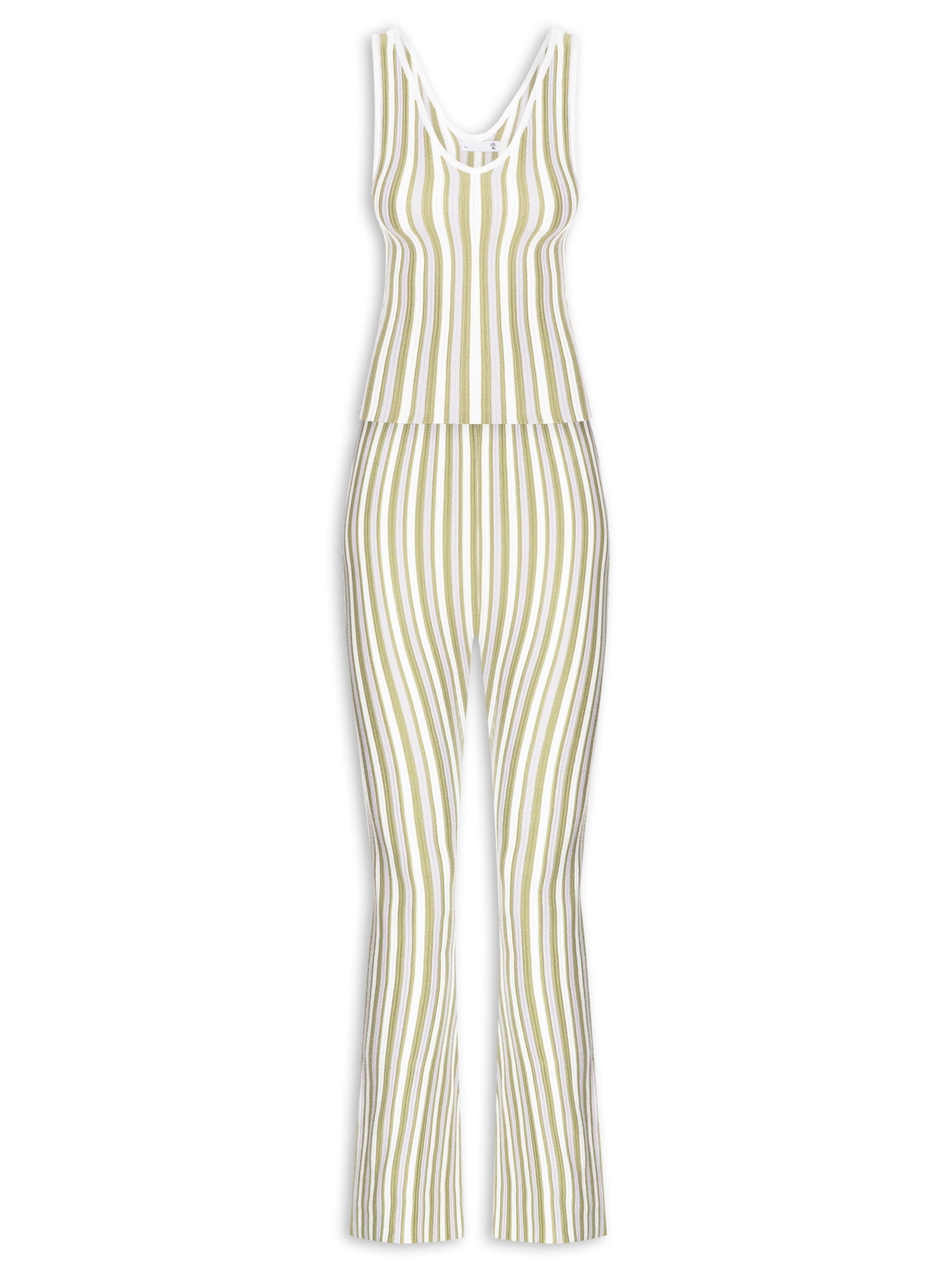Conjunto Feminino Regata e Calça Verde '2Essential