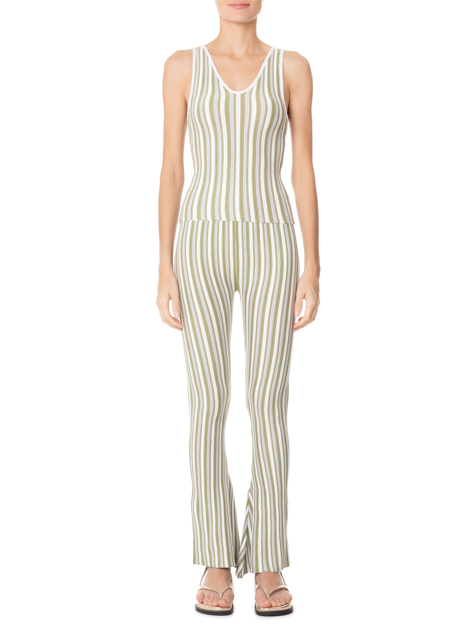Conjunto Feminino Regata e Calça Verde '2Essential