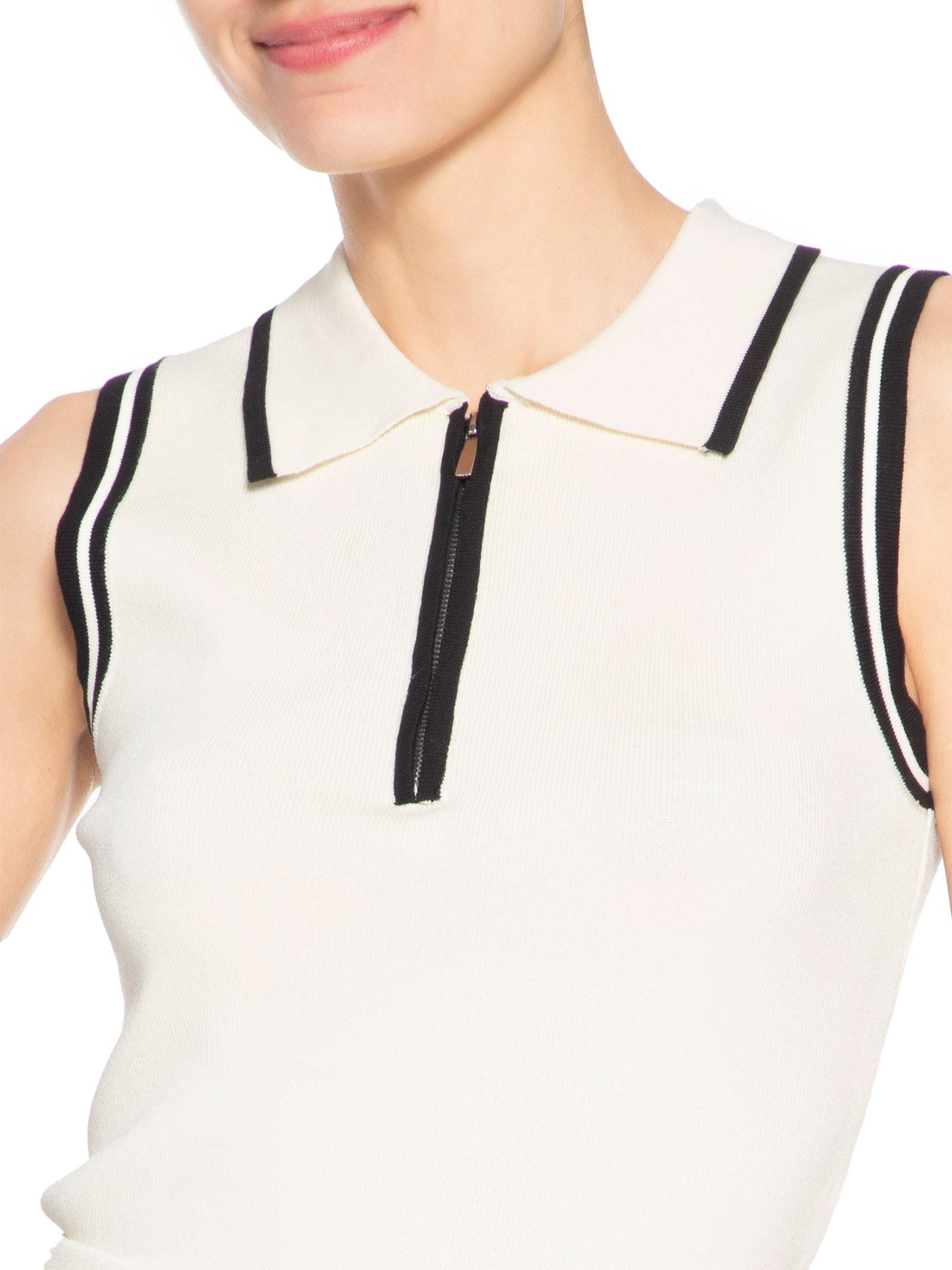 Conjunto Feminino Regata Polo E Saia Plissada Off White Market 33