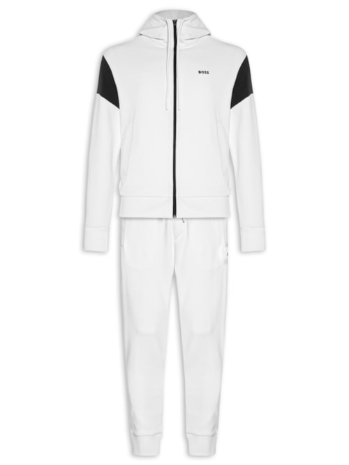 Conjunto Masculino Agasalho Sw Track Suit Set - Branco