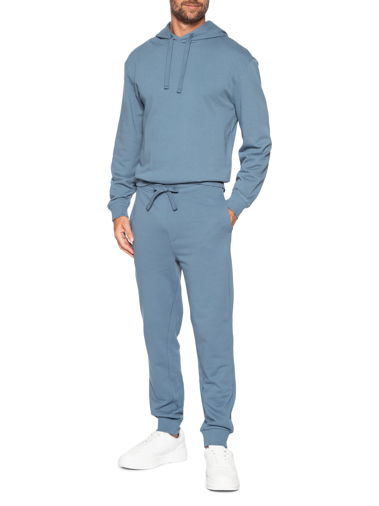 Conjunto Masculino Agasalho Tracksuit Dapodayote Azul Hugo