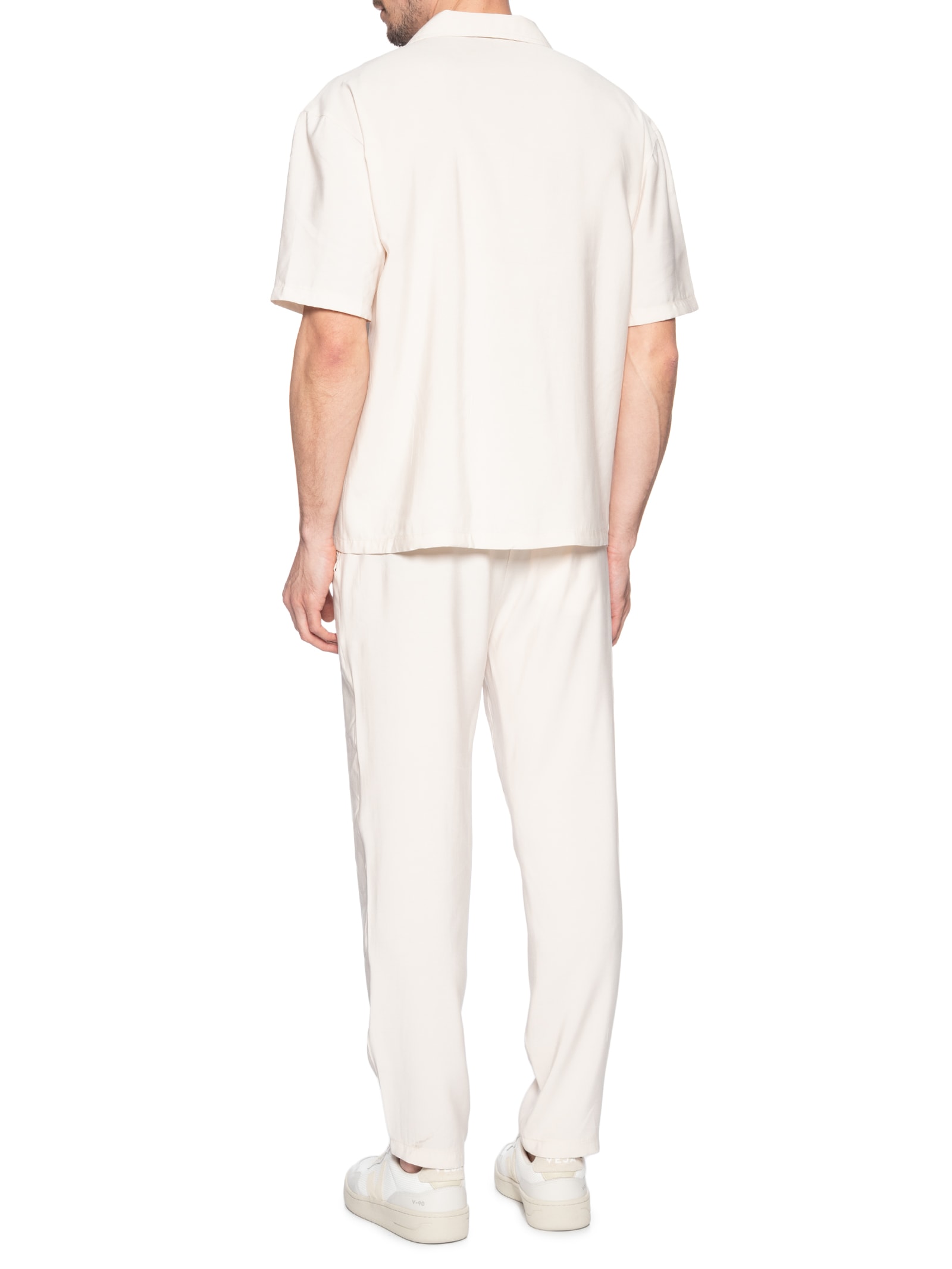 Conjunto Masculino Camisa E Calça Comfy Bege '2 Essential