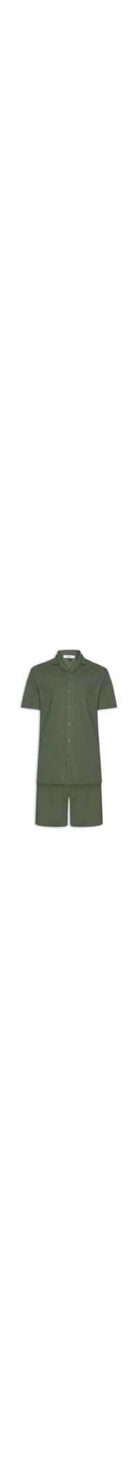 Conjunto Masculino Camisa E Shorts - Verde