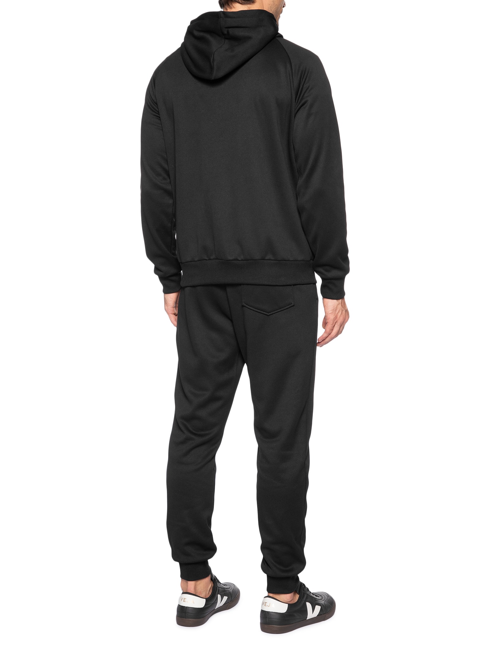 Conjunto Masculino Em Moletom Básico Preto Basiq Men