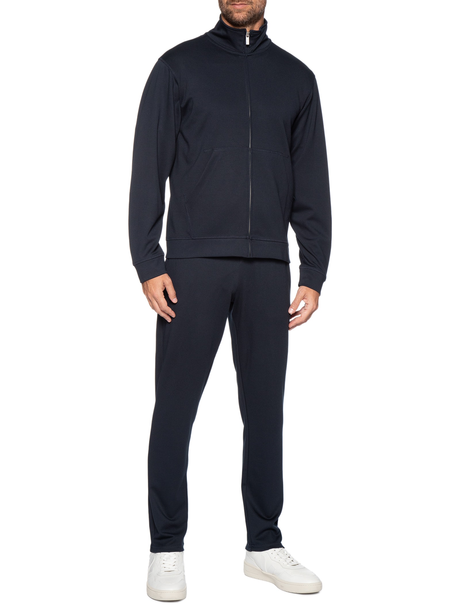 Conjunto Masculino Moletom Azul '2 Essential