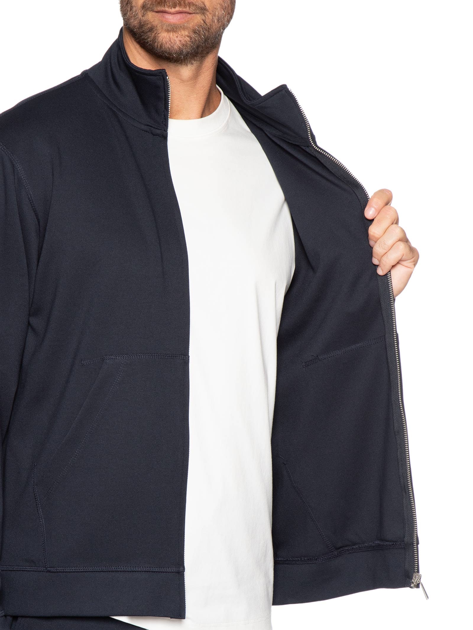 Conjunto Masculino Moletom Azul '2 Essential