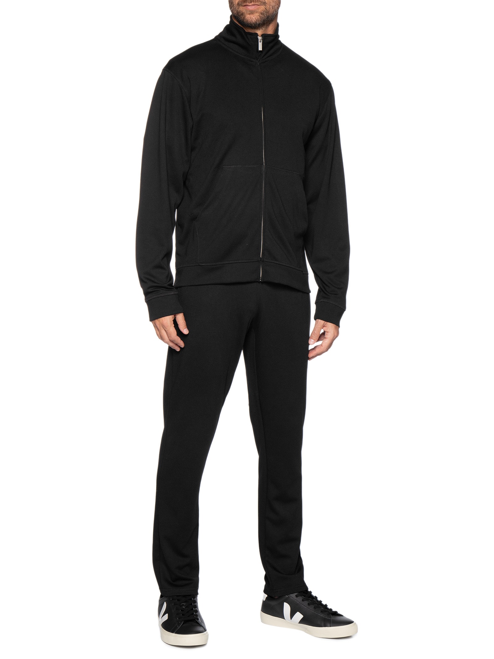 Conjunto Masculino Moletom Preto '2 Essential