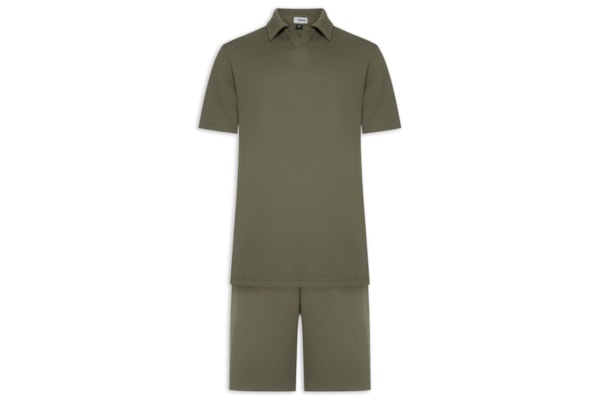 Conjunto Masculino Polo E Bermuda - Verde