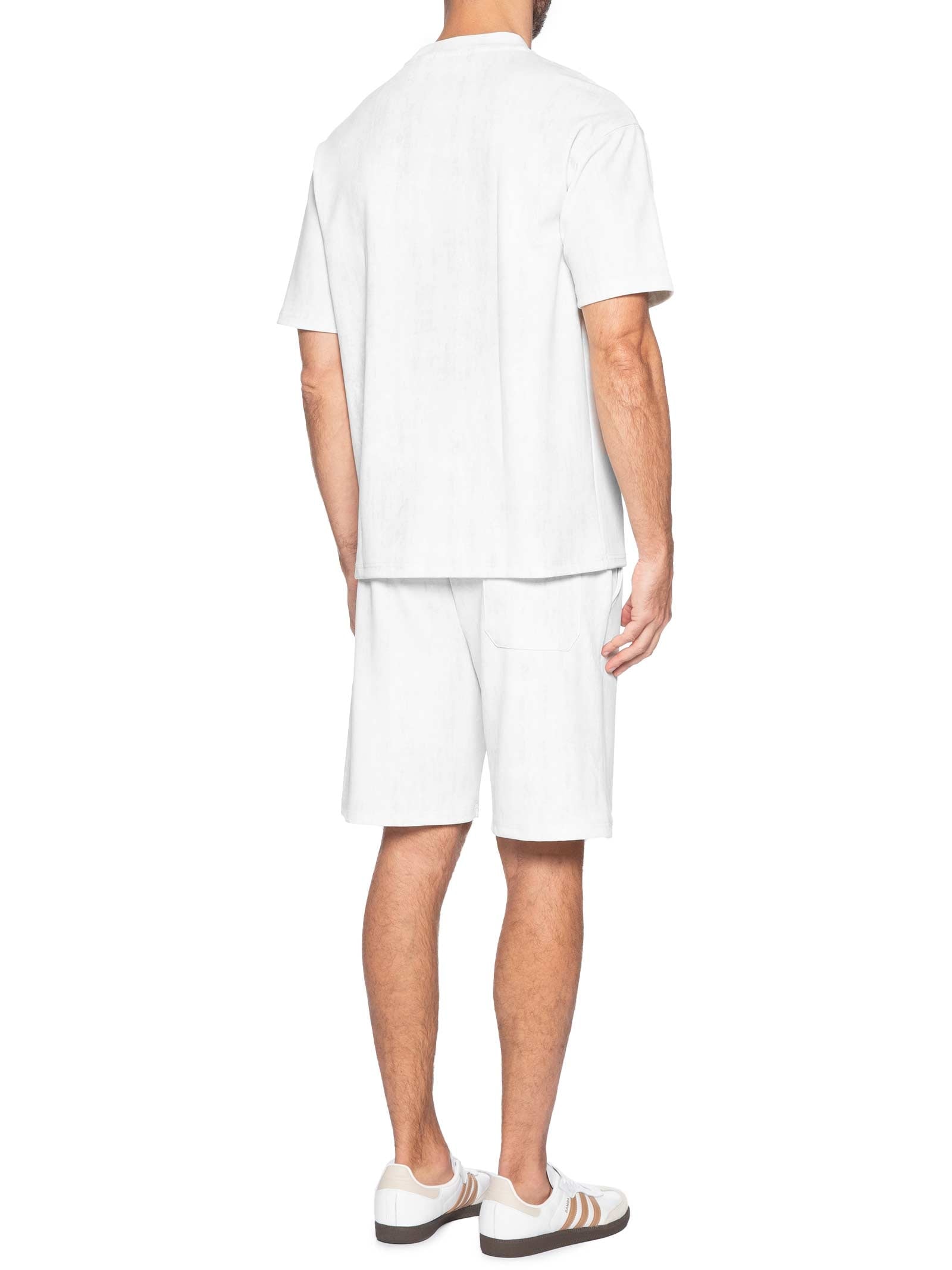 Conjunto Masculino Short E Camiseta Branco Basiq Men