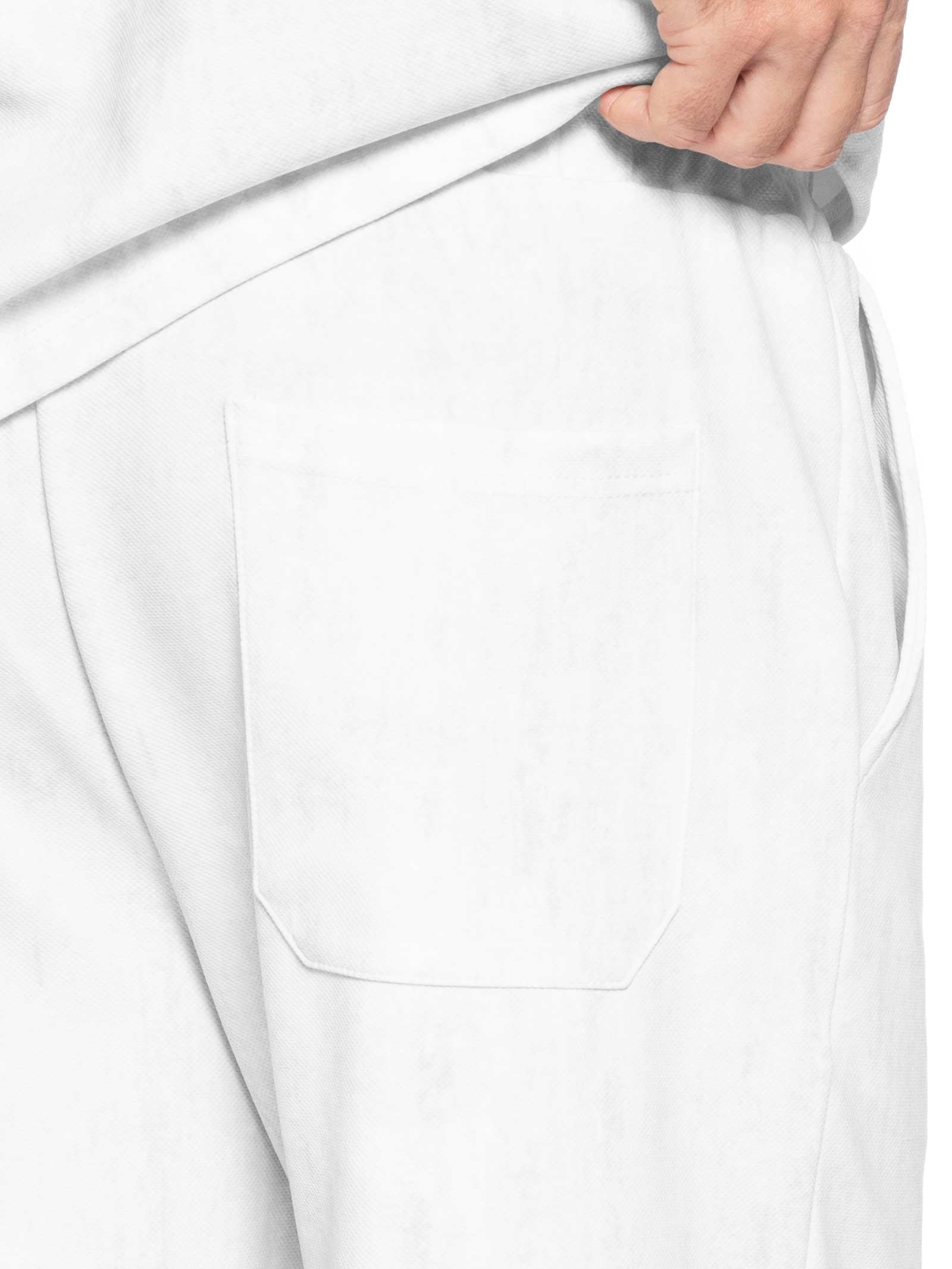 Conjunto Masculino Short E Camiseta - Branco - Basiq Men