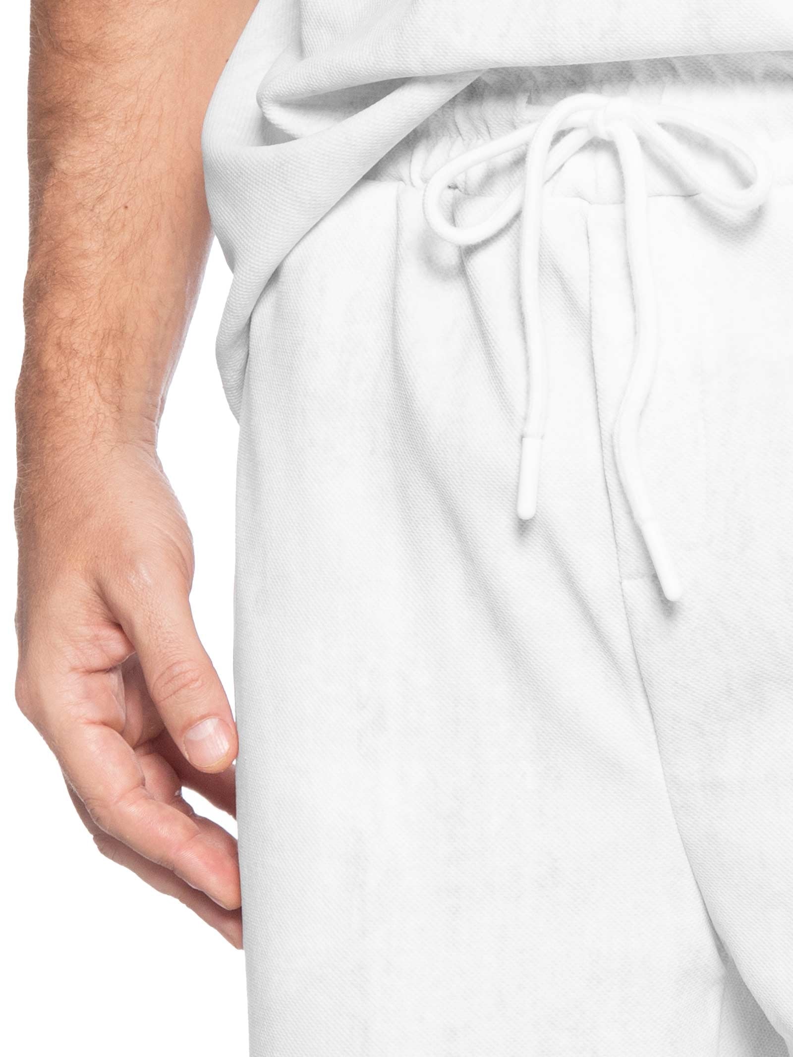 Conjunto Masculino Short E Camiseta - Branco - Basiq Men