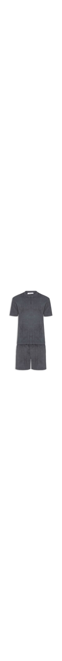 Conjunto Masculino Short E Camiseta - Cinza