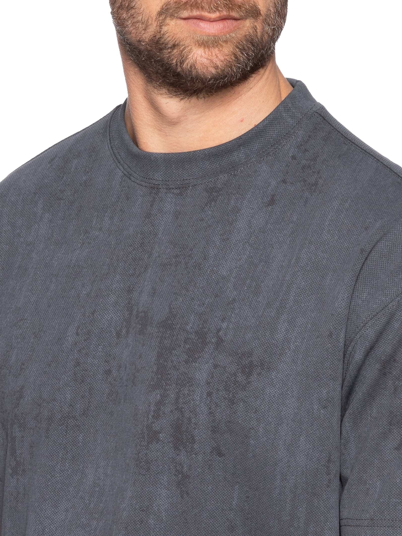 Conjunto Masculino Short E Camiseta Cinza Basiq Men