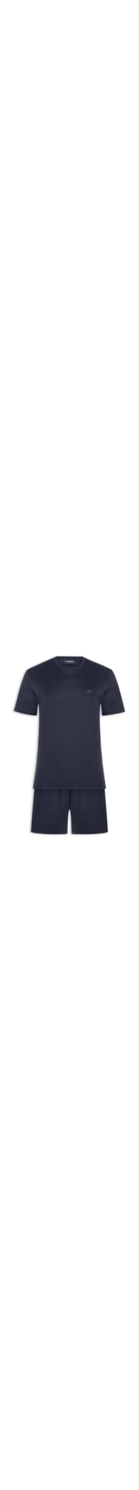 Conjunto Masculino Sleepwear Malha Curto - Azul