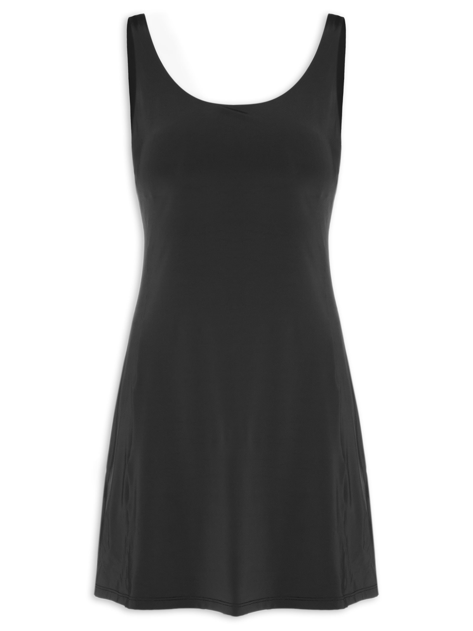 Conjunto Vestido e Shorts Wide Preto Live!