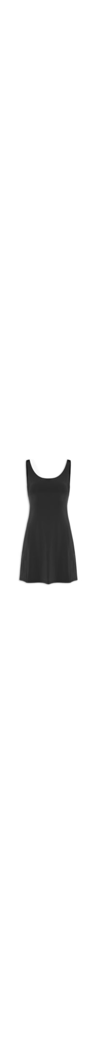 Conjunto Vestido e Shorts Wide - Preto
