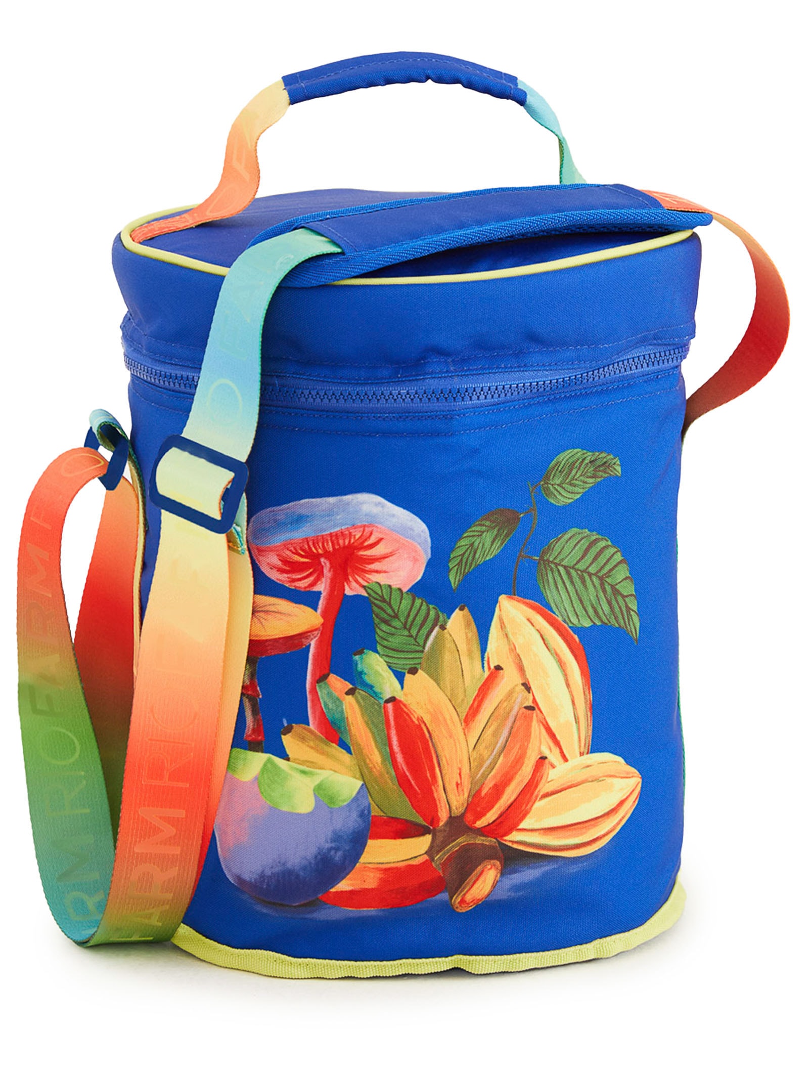 Cooler Farofa Arco Íris Da Terra Azul Farm Etc