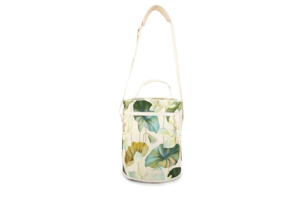 Cooler Farofa Flor De Lótus - Branco