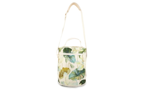 Cooler Farofa Flor De Lótus - Branco