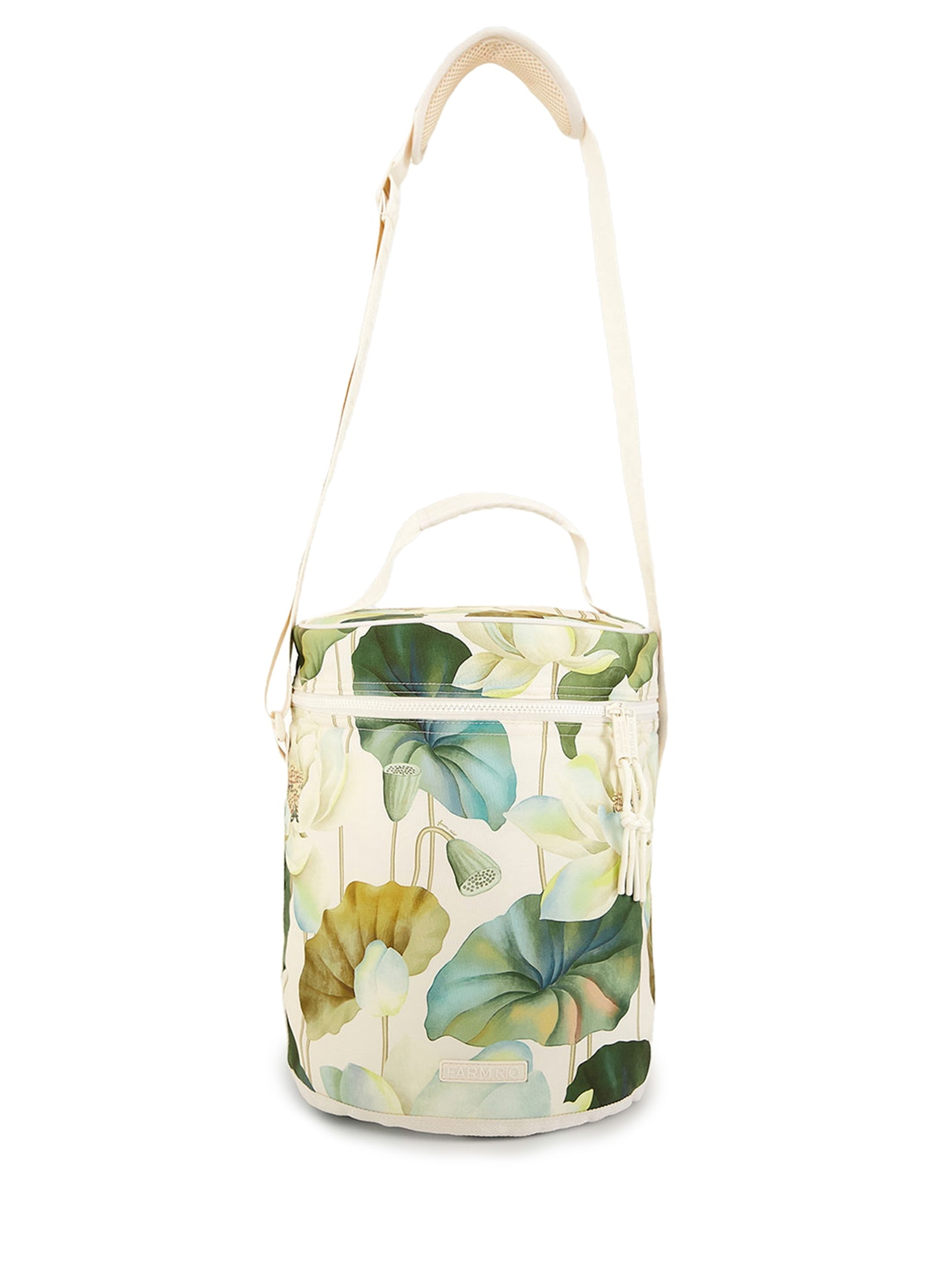 Cooler Farofa Flor De Lótus Branco Farm Etc