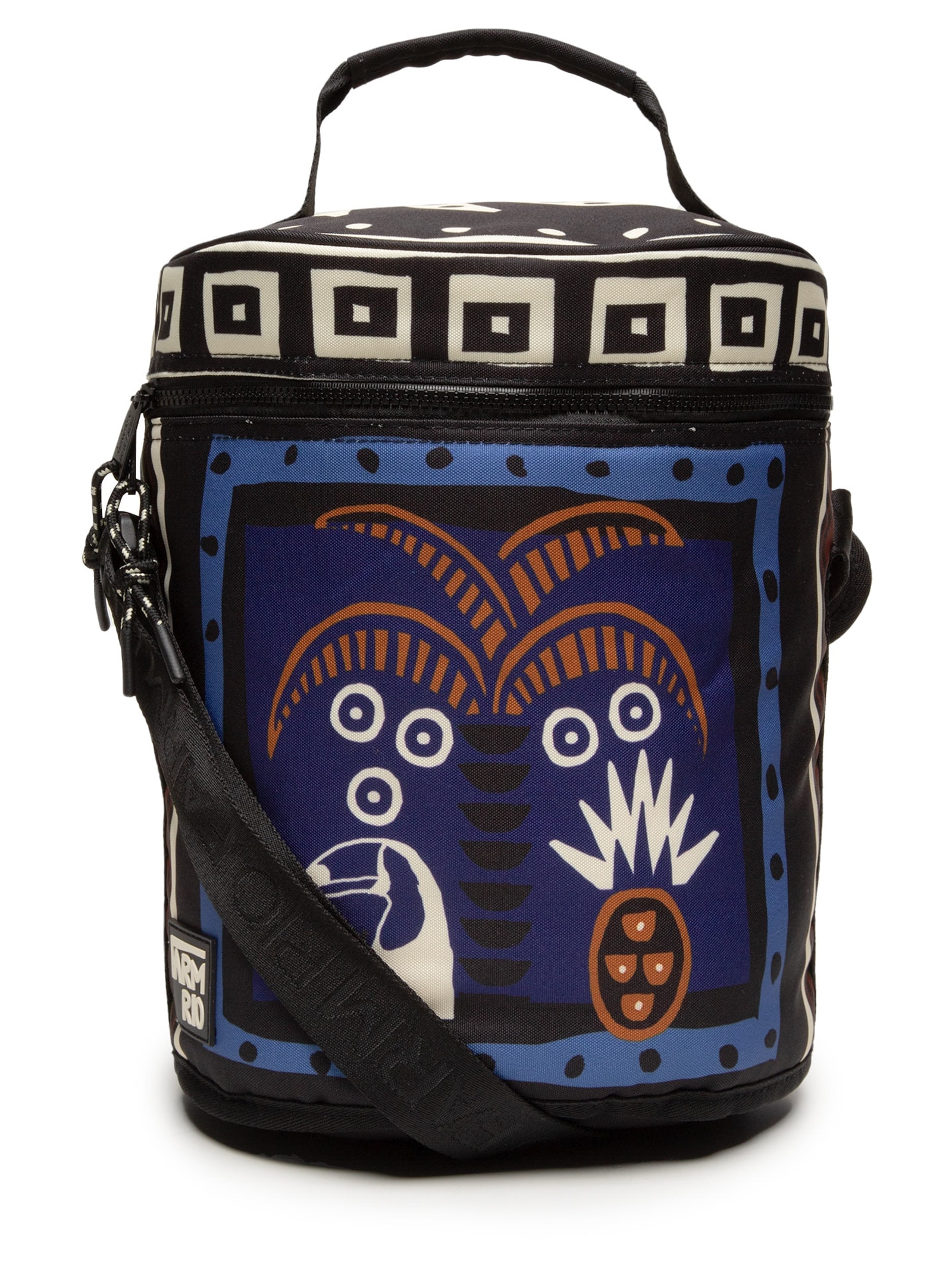 Cooler Farofa Gráfico Tropi Preto Farm Etc