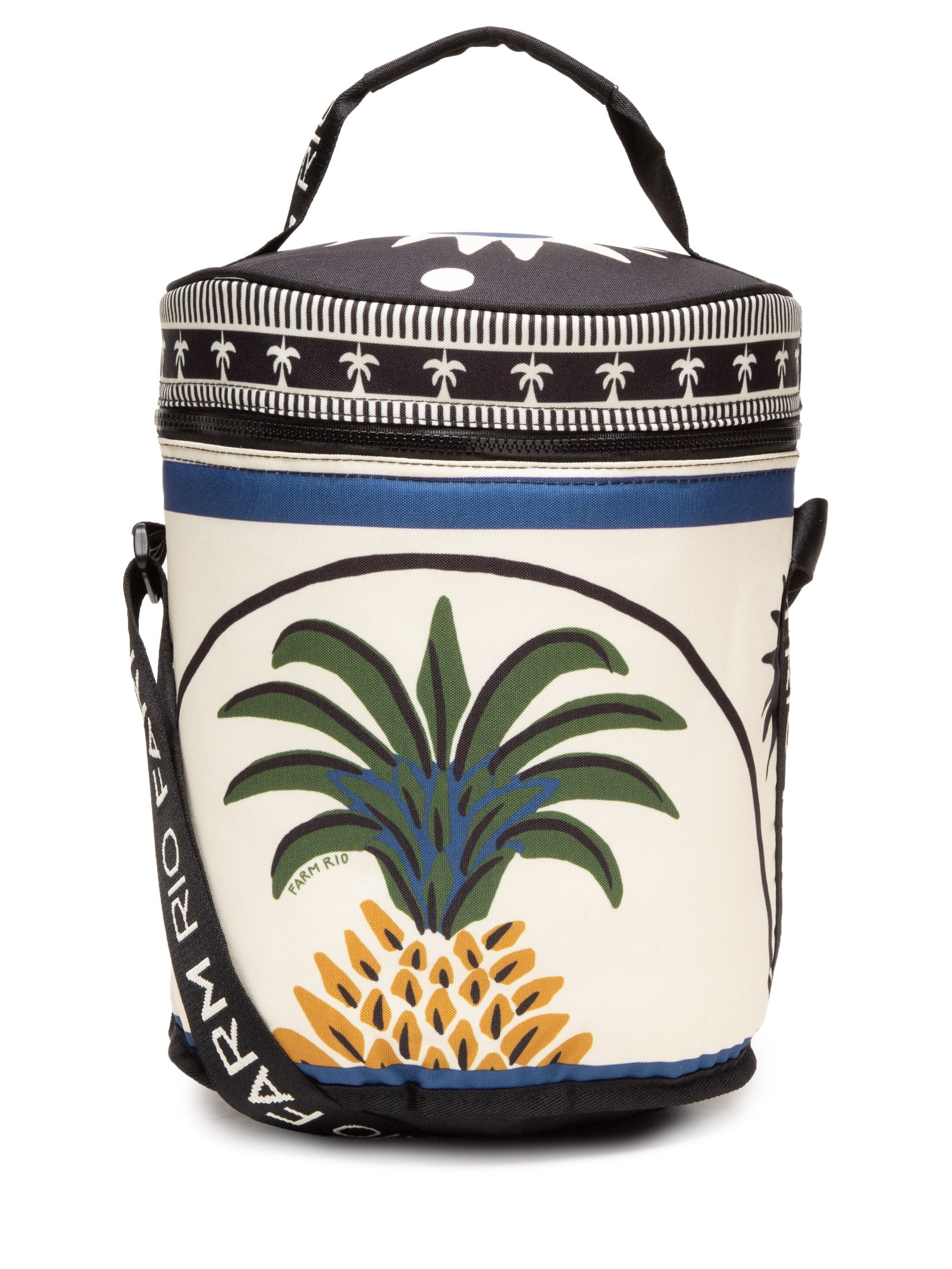 Cooler Farofa Jardim Tropical Branco Farm Etc