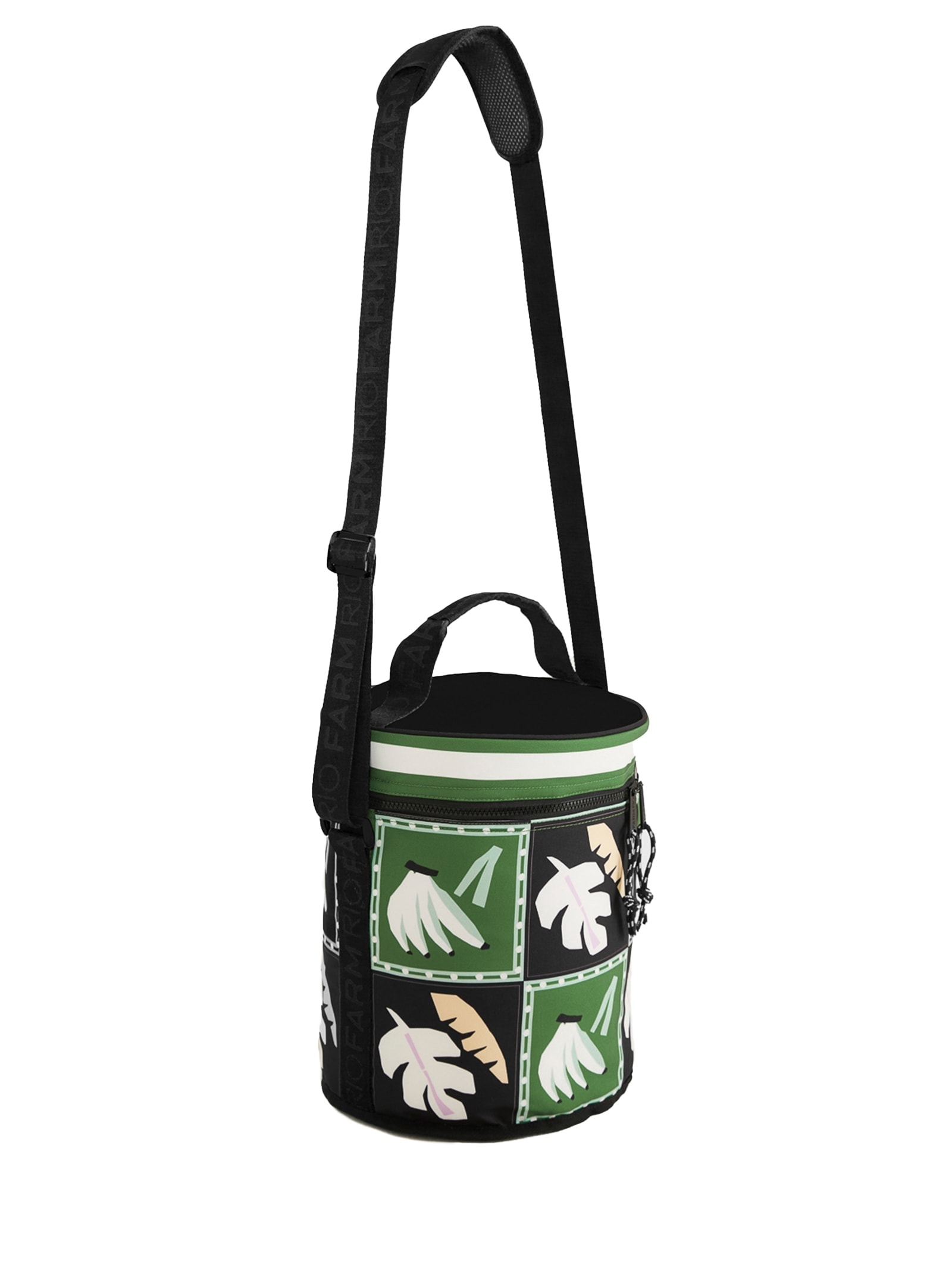 Cooler Farofa Lenço Brasil Multicolorido Preto Farm Etc