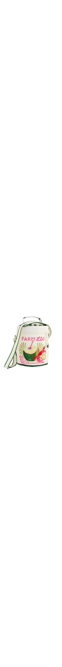 Cooler Farofa Lenço Comida de Praia – Branco