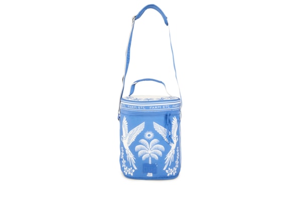 Cooler Farofa Lenço Tropical – Azul