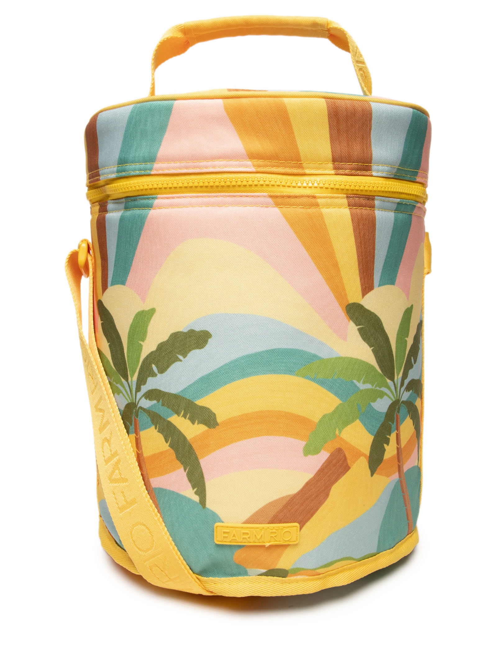 Cooler Farofa Pasiagem Carioca Multicolor Amarelo Farm Etc