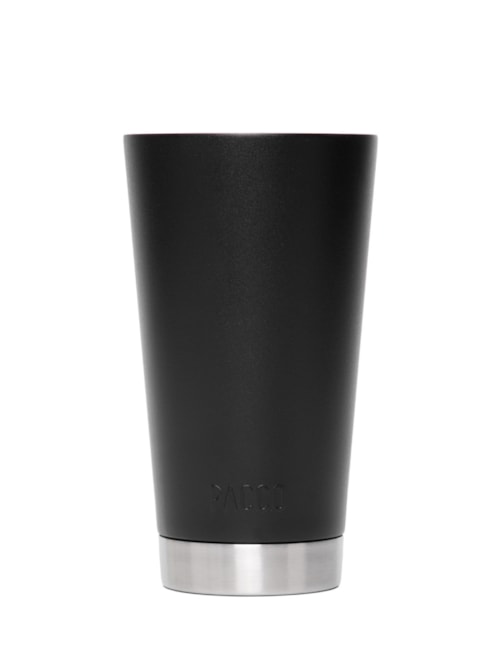 Copo Beer Em Aço Inox 473ml – Pacco By – Preto