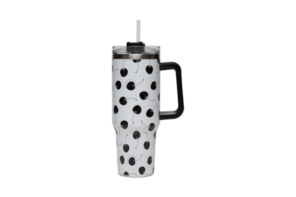 Copo Feminino Térmico Cherry 1200ml - Branco
