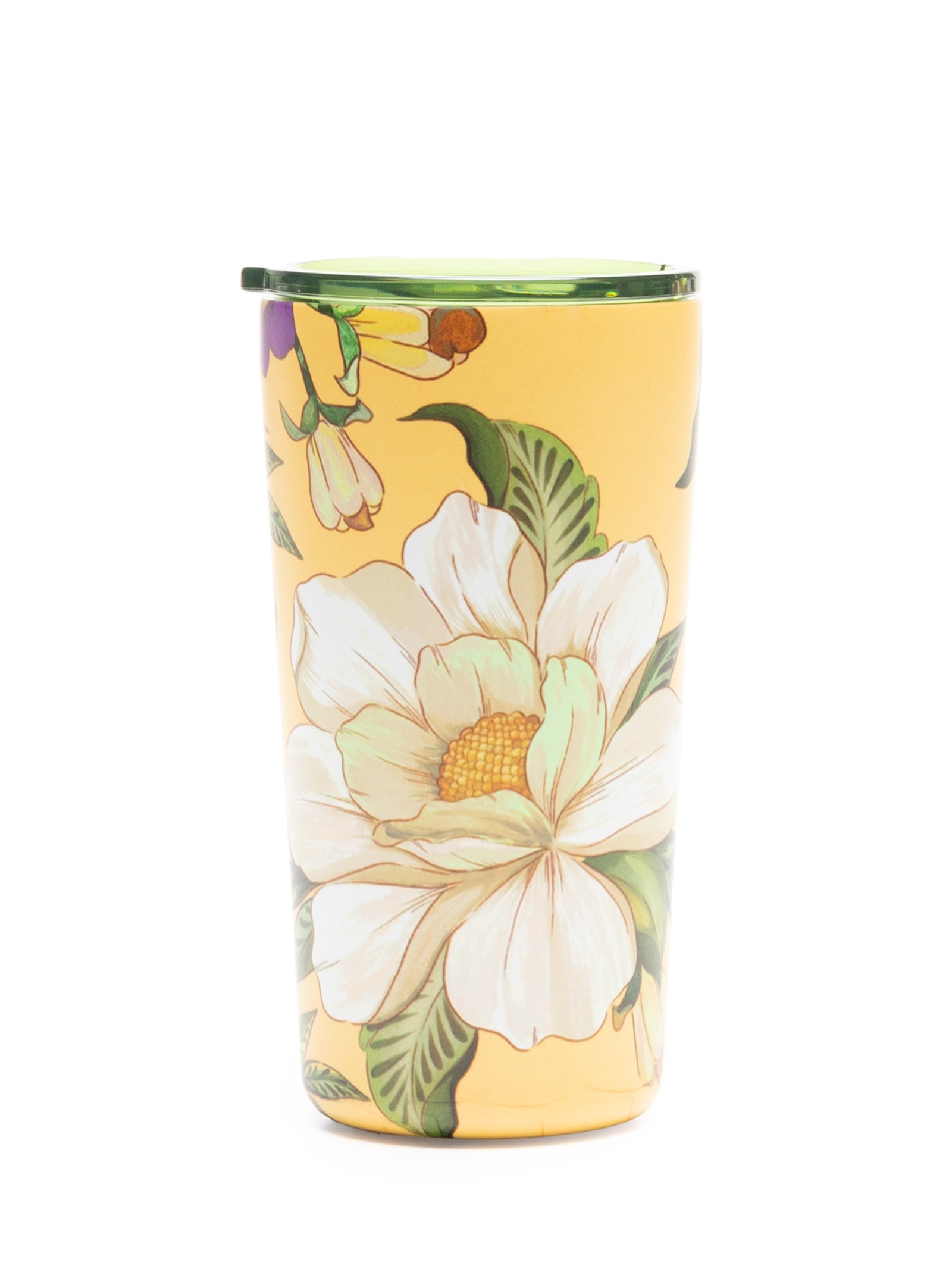 Copo Glub 500ML Pássaro em Flor Amarelo Farm Etc