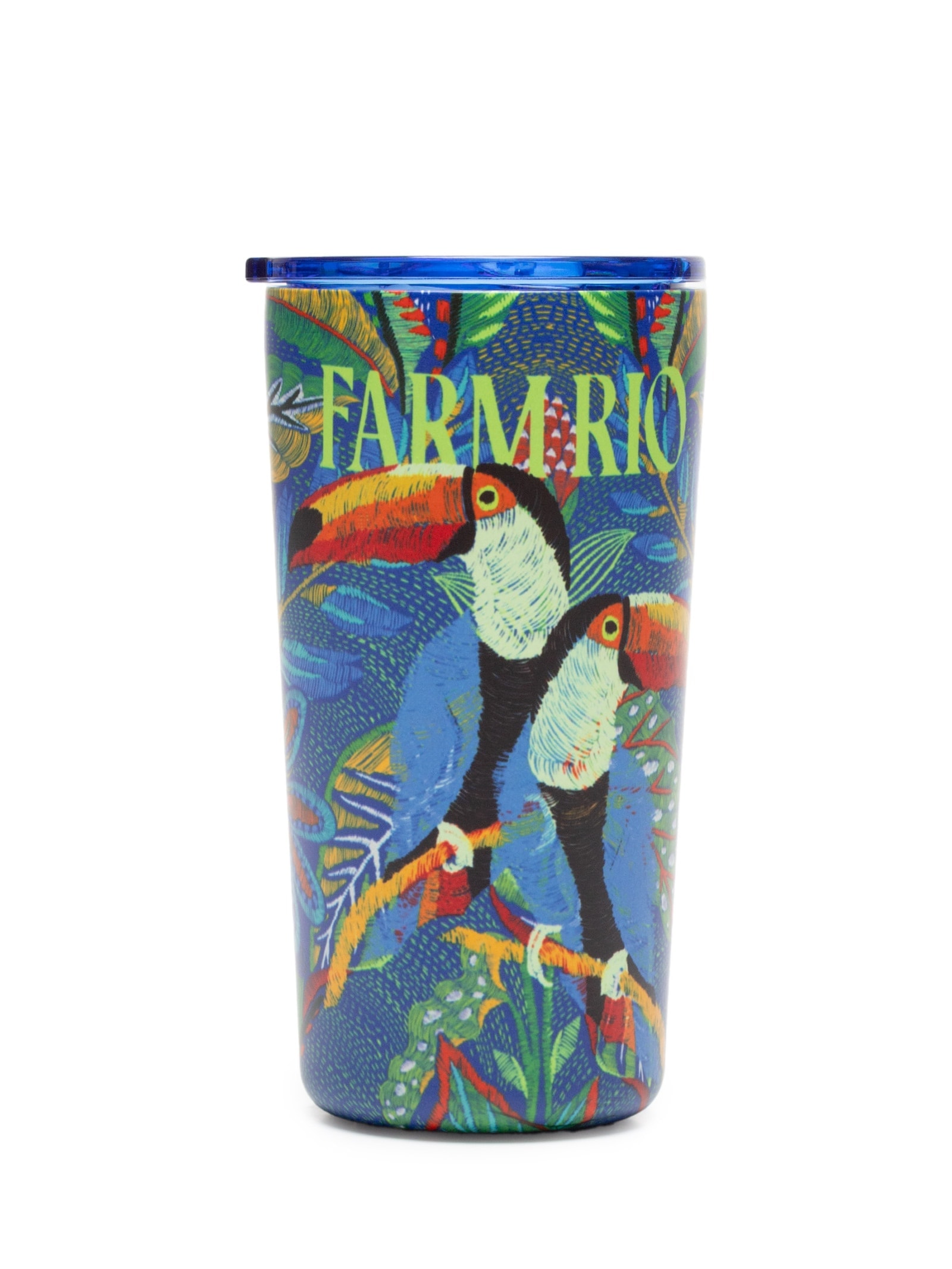 Copo Glub 500ML Tapete de Tucano Azul Farm Etc