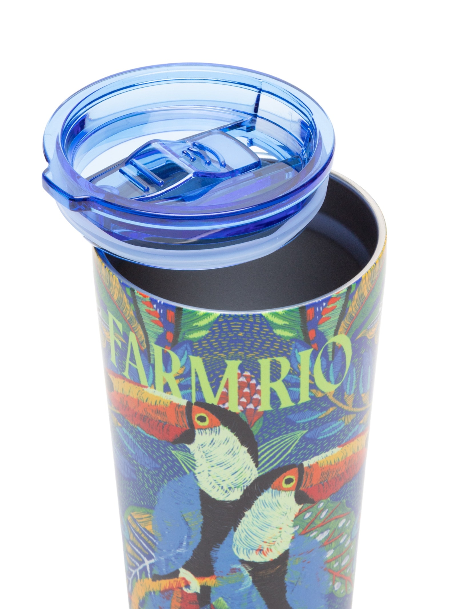 Copo Glub 500ML Tapete de Tucano Azul Farm Etc