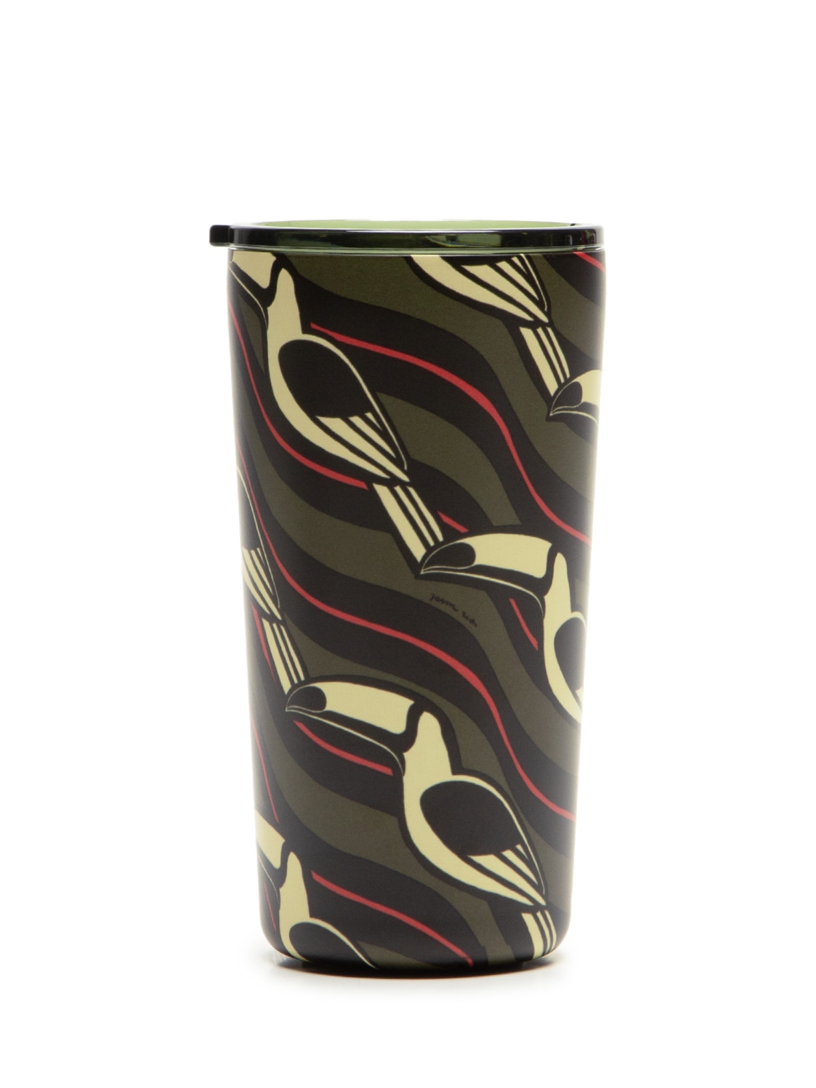 Copo Glub 500ml Tucanos Gráficos Verde Farm Etc