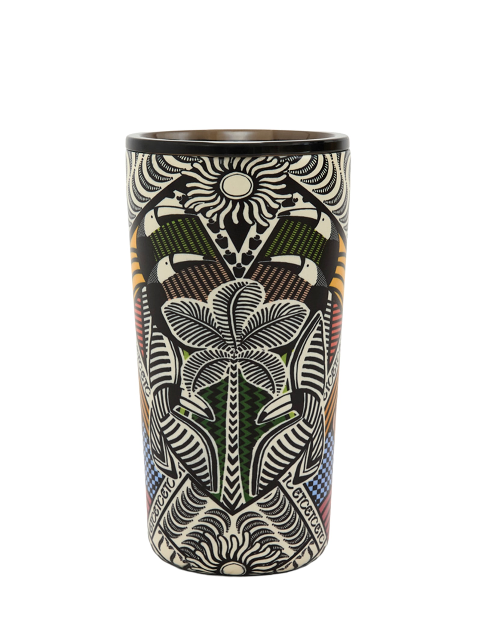 Copo Glub Gráfico Rolezin Tucano Preto Farm Etc