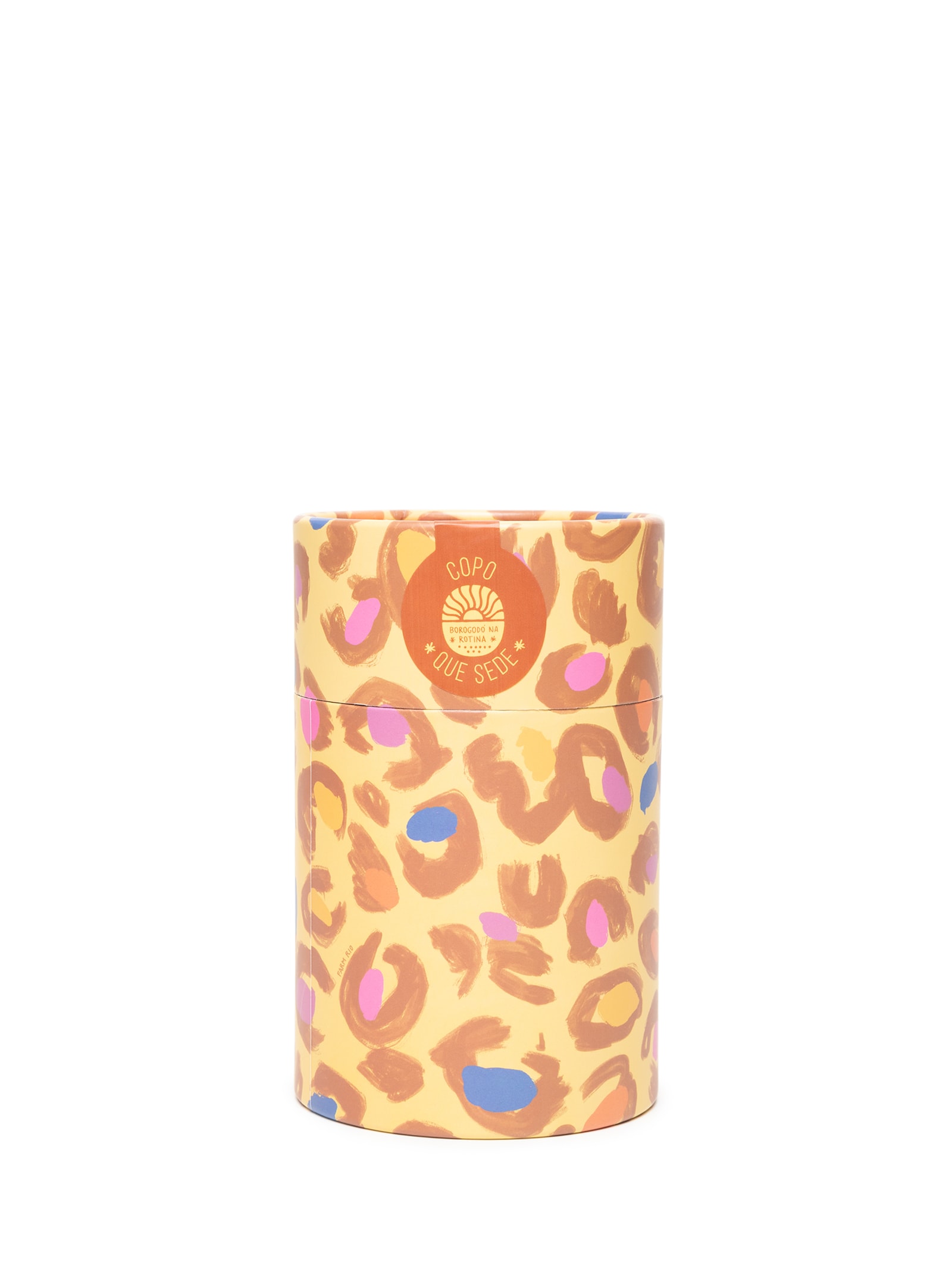 Copo Que Sede 450ml Estudante Amarelo Farm Etc