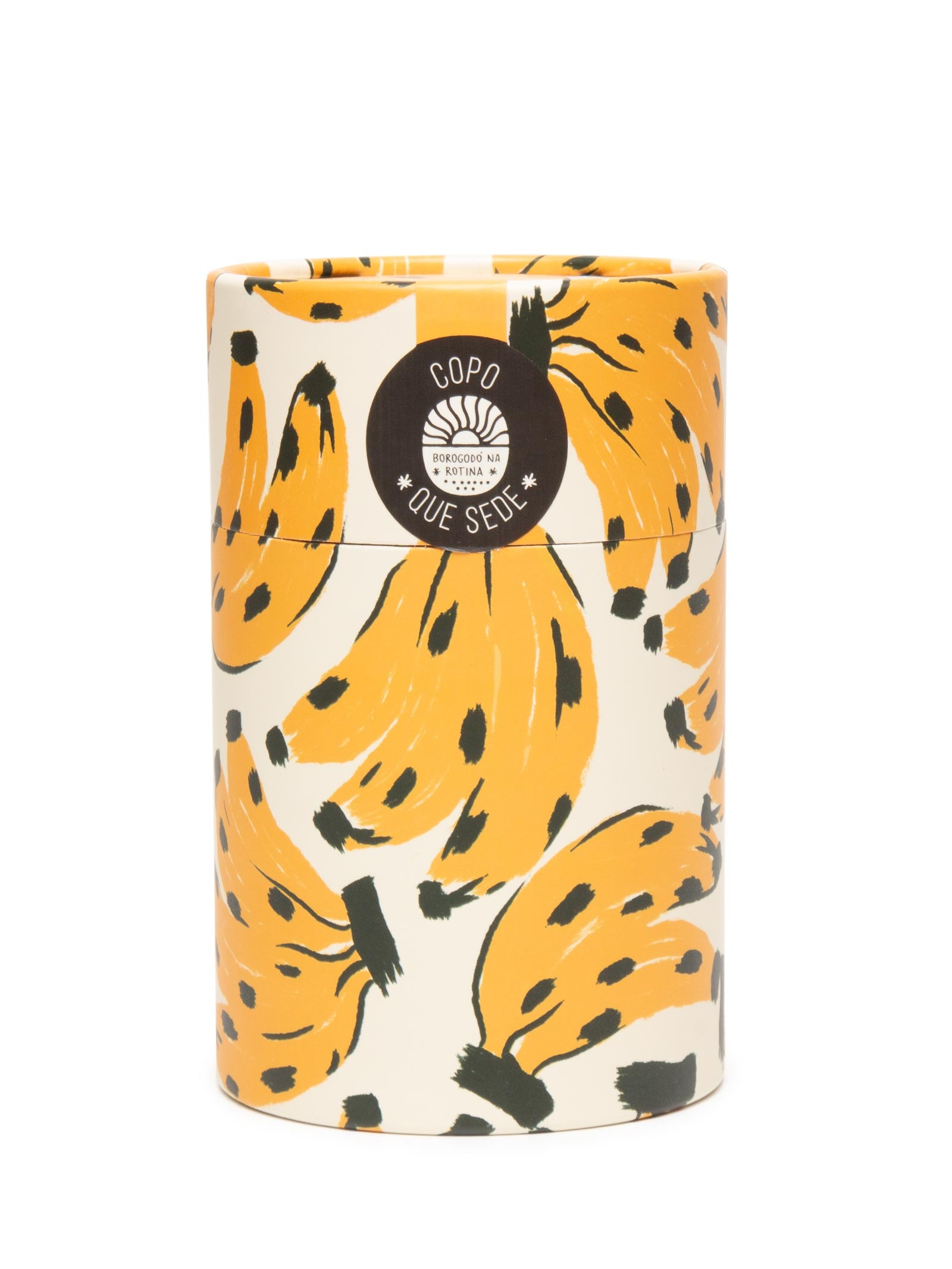 Copo Que Sede Bossa Banana Branco Farm Etc