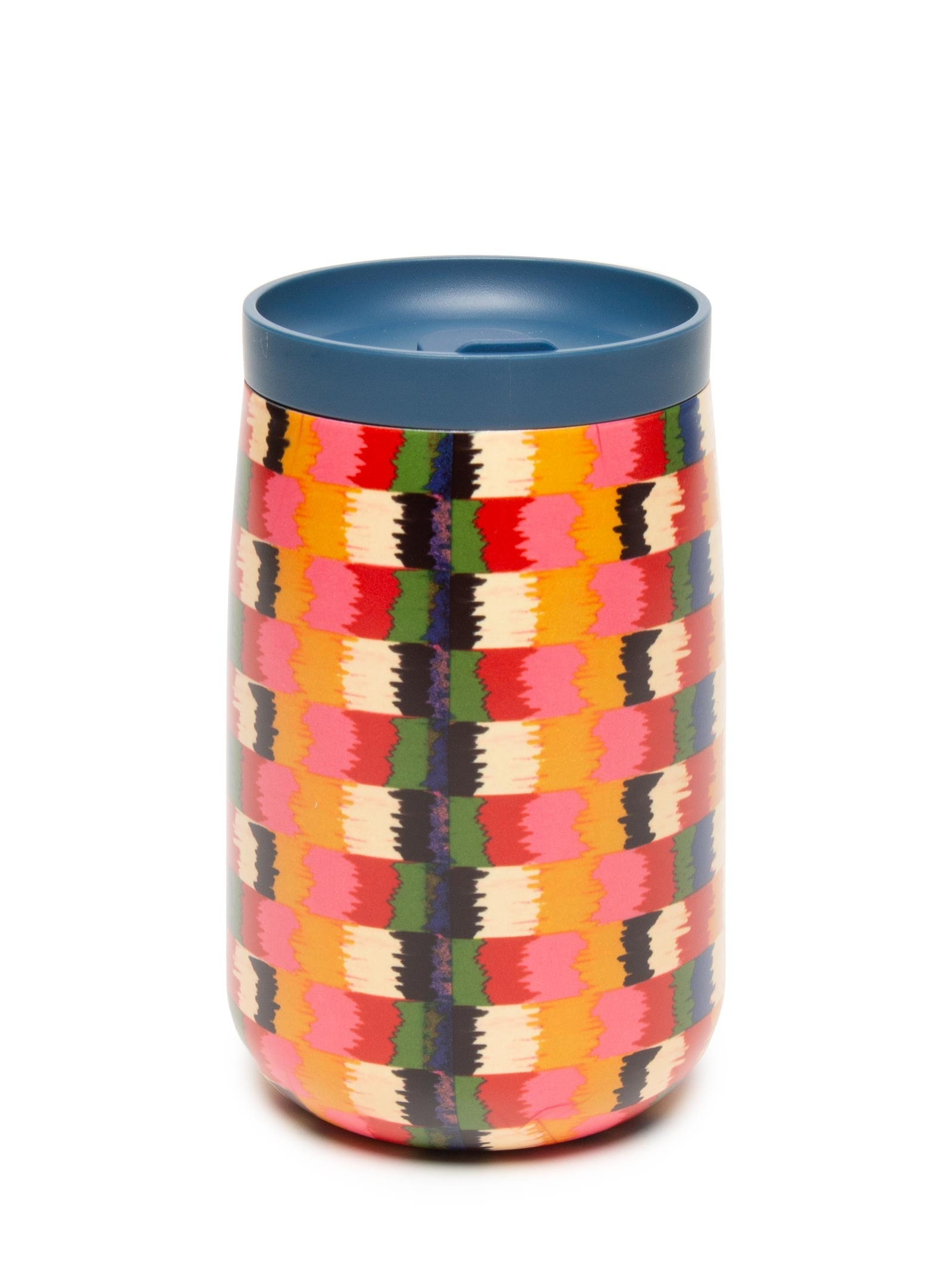 Copo Que Sede Quadriculado Bosque Azul Farm Etc